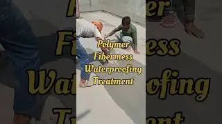 Polymer Coating Waterproofing Treatment  New Roof । Waterproofing Roof  । Acrylic Based Waterproof