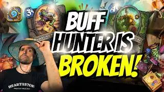 🔥 BUFF HUNTER is S TIER! 🤯 | Hearthstone Deck Guide & Coaching Gameplay