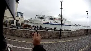 Brittany Ferry to Spain - Motorcycle Boarding - #Spain #Adventure #Morocco