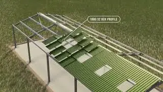 HRH Bolt-together steel buildings are prefabricated. Let us design and ship directly to you.3D