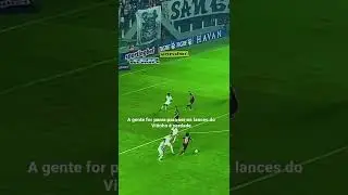 toda jogada que chega no Vitinho acaba nos p&eacute; do Vitinho Flamengo vence Santos por 2 a 1