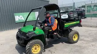 2011 JOHN DEERE GATOR 855D DIESEL ATV TIPPER
