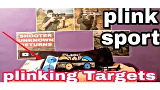 ||PLINK SPORT ||Plinking Targets|| Review video||Eco shots ||@plinksport