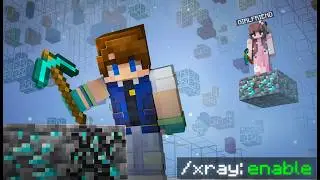 Secretly X-RAYING On My Girlfriend's Minecraft SMP..