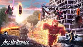 When you have 3909  speeds and in Age Of Heroes Roblox