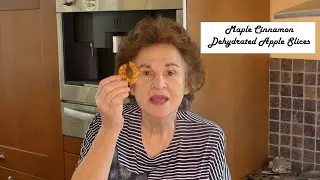 Maple Cinnamon Dehydrated Apple Slices