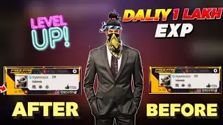 Tried LEVEL UP Glitch In Free Fire 😲 0 To 100 Level In 7 Days ?  eSports Marwadi Ob52 After Update 🤯