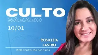 Culto especial de S&aacute;bado | Igreja Central Rio dos Sinos | 10/01/2026