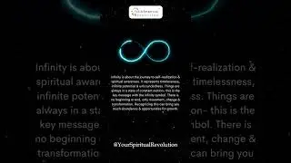 What does Infinity mean for Spirituality?