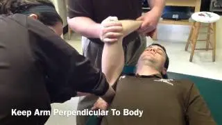 Horizontal Adduction With Scapula Stabilization Stretch