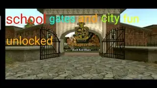 school gates and city fun are unlocked #4 #bully #gamerz world