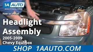 Как заменить блок фары на Chevrolet Equinox 2005-2009 годов