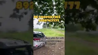 3000sqft Bunglow plot Rate 2200Rs sqft location near Dmart Jule Solapur..call-8928763777