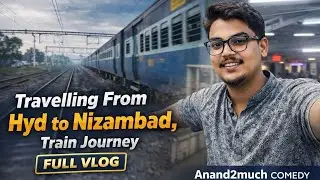 Hyderabad ➝ Nizamabad Train Journey | Real Travel Experience #travel #journey #youtubeindia 