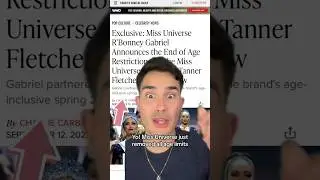 Miss Universe removes AGE LIMIT eligibility starting next year! 🚨 #missuniverse #missuniverse2023