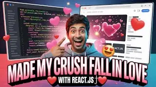 She Fell for My Code ❤️ | React.js Love Project Tutorial