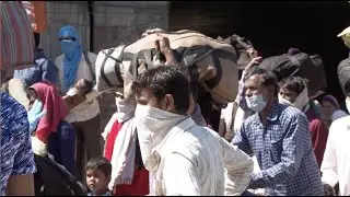 Lockdown Policy Triggers Homebound Wave of Migrant Workers in India