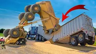 Top Extremely IDIOTS DANGEROUS Excavator Fails - Heavy Equipment Dump TRUCK Unloading Fail Skill