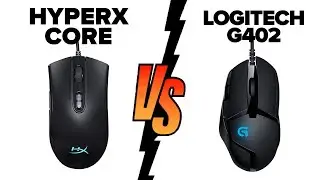 HyperX Pulsefire Core vs Logitech G402 Hyperion Fury - Which Mouse is Better ?