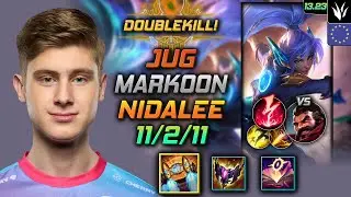 Nidalee Jungle Build Markoon Hextech Rocketbelt Electrocute - LOL EUW Challenger Patch 13.23