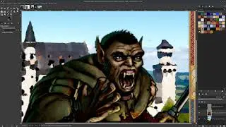 Quick GIMP guide to making portraits for Pathfinder: Kingmaker