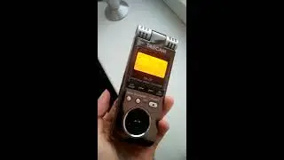Рекордер Tascam DR-07 с дефектом