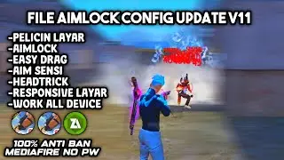 LINK MEDIAFIRE | FILE AIMLOCK ANDROID V11 | AIM FULL MERAH😈🔥