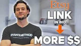 Эта ссылка в профиле связывает Etsy и ваш брендовый веб-сайт.