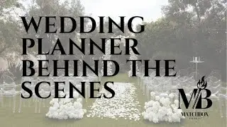 Wedding Planner POV