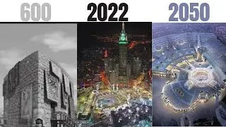 Evolution of  Mecca | 0 to 2050 |future structure of Kaaba | mecca | Future structure of Makkah