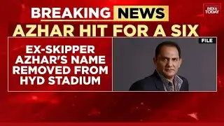 Mohammad Azharuddin's Name Removed From Hyderabad Cricket Stadium Stand Over Conflict Of Interest