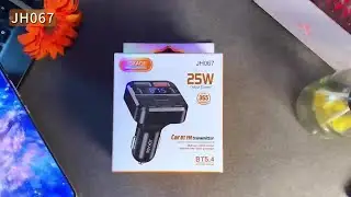 JH067 RUIBAN Car Bluetooth FM transmitter #carcharger #smartphone #transmitter #bluetooth #kaku #fm