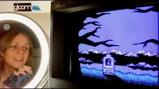 Castlevania II (NES) pt2 original hardware on a Sony PVM CRT