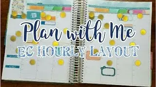 Plan with Me \\ My First EC Hourly Layout!