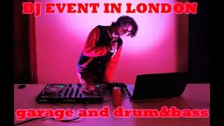 BIG DJ SET IN CENTRAL LONDON | garage and drum and bass set | DJ video