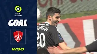 Goal Pierre LEES-MELOU (6' - SB29) STADE DE REIMS - STADE BRESTOIS 29 (1-1) 22/23
