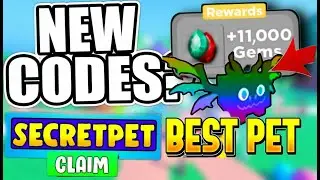 All *WORKING* Secret OP CODES in Pet Fighters Simulator ROBLOX! [FREEPETS]