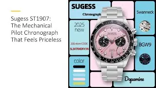 Sugess ST1907: The Mechanical Pilot Chronograph That Feels Priceless