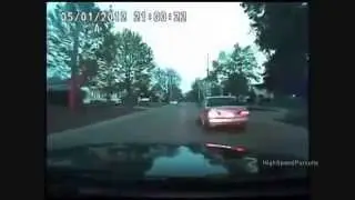 Michigan Police Pursuit Speeding Ford Taurus Over 100+ MPH Dashcam Video mp4