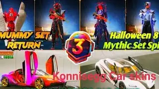 Next Lucky Spin 8 mythic outfit and Car spin | mummy is back Halloween special spin