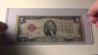1928D $2 Red Seal Note