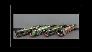 Modelbex HO Brass Hybrid MX003 Etat Pacific - Project finale