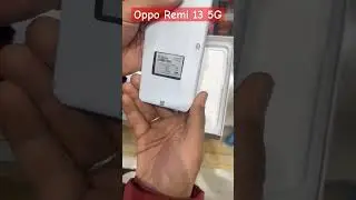 💙 Unboxing the Stylish #OPPOReno13 5G | Luminous Blue Beauty! 📱✨ #TechShorts #OPPOUnboxing