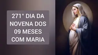 271° dia da novena dos 9 MESES COM MARIA 🙏🏼🌹