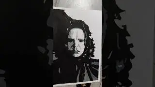 Severus Snape#harrypotterart #theartroom #harrypotter #severussnape #jkrowling #subscribe #like#art