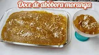 Doce de AB&Oacute;BORA MORANGA com COCO