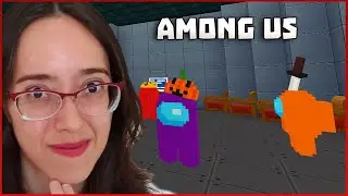 Explorando mapas de AMONG US no Mini World!