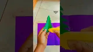 Christmas card🥰 #xmascard #christmascardmaking #shortvideo #papercraft