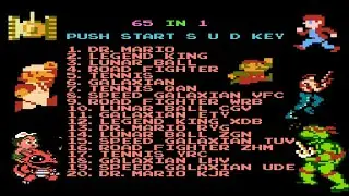 NES TN 65-in-1 Gameplay : The Complete Gaming Bundle