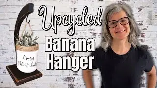 DIY Home Decor / Upcycled Banana Hanger / Thrift Store Makeover